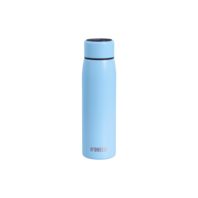 Smart termoflaske LED - 380 ml INOX, Blå